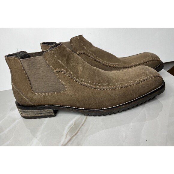 Gordon Rush Chelsia Boots Double Gore Suede Leather Men Sz 12